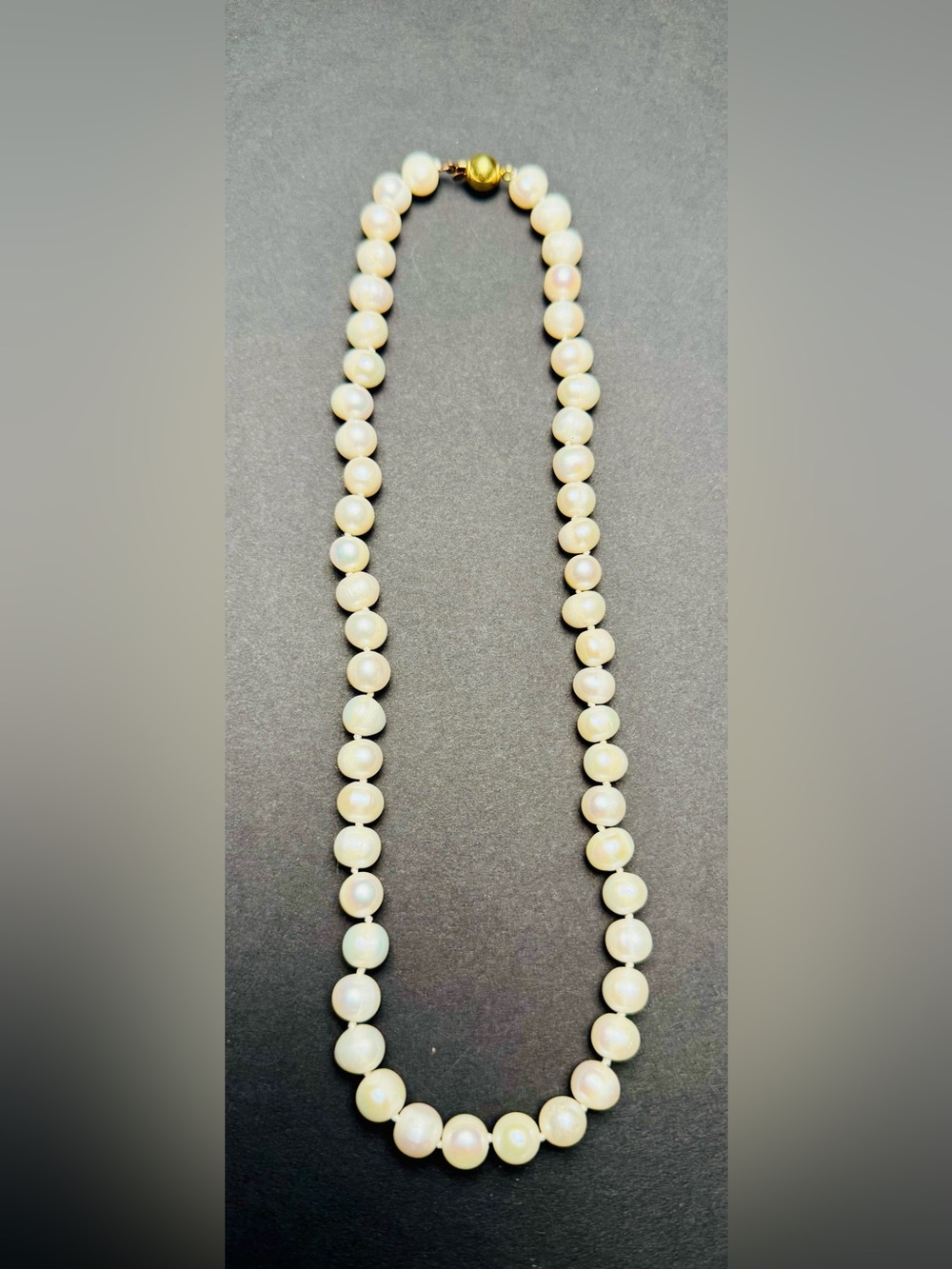 Freshwater pearl necklace